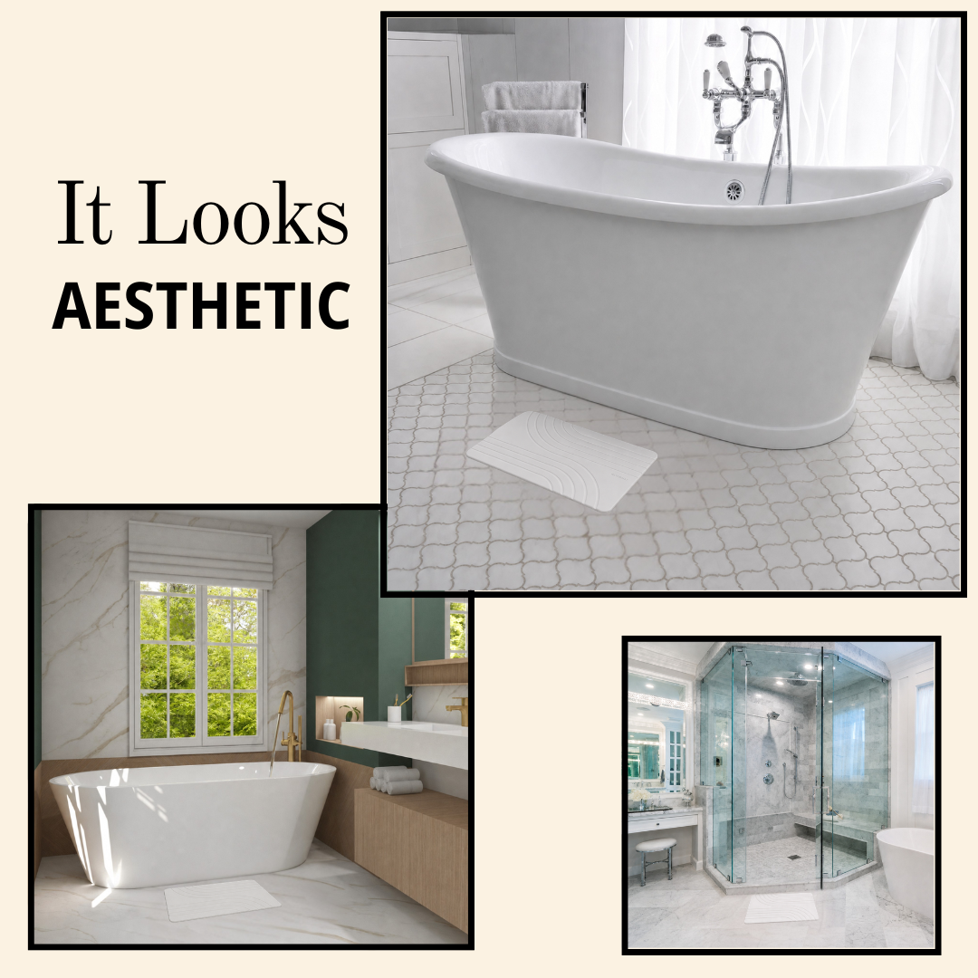 Absorbent Diatomite Stone Bath Mat